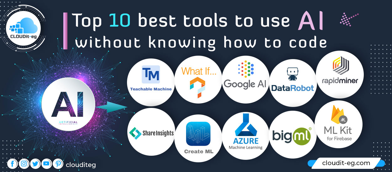 You are currently viewing Top 10 best tools to use AI without knowing how to code